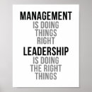 Suche nach management poster Führung