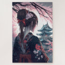 Suche nach geisha puzzle Frau