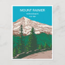 Suche nach nationalpark des mount rainier postkarten Aquarell