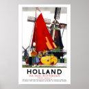 Suche nach holland poster Vintag