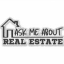 Suche nach makler aufkleber Echter anwesen agent