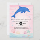 Suche nach niedlicher delphin einladungen Ozean
