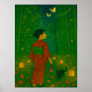 Suche nach bambuswald poster Katze