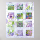 Suche nach lavendel blumen poster Aquarellfarben blume