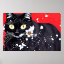 Suche nach weiße blume auf schwarzem hintergrund poster Generativitätsinhalt
