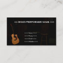 Suche nach ausführender visitenkarten Gitarre