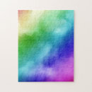 Suche nach regenbogenfarben puzzle Aquarell