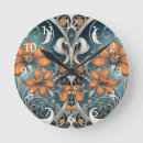 Suche nach jugendstil wanduhren Blumenmuster