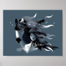 Suche nach wildes pferd poster Blau
