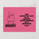Suche nach geheimnis von postkarten Snoopie