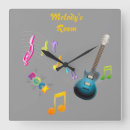 Suche nach rock and roll wanduhren E gitarre