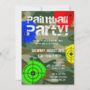 Suche nach paintball geburtstag einladungen Farbball