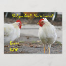 Suche nach lustiges huhn einladungen Niedlich