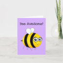 Suche nach niedliche bienen karten Cartoon