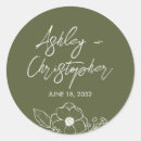 Suche nach grunes hochzeit aufkleber Sauber