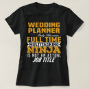Suche nach hochzeitsplaner tshirts Job