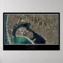 Suche nach san diego map poster California
