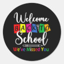 Suche nach willkommen zurück aufkleber Lehrerin