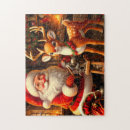 Suche nach weihnachtsmann puzzle Retro