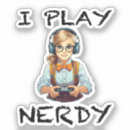 Suche nach nerdy aufkleber Gamer
