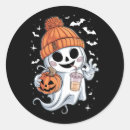 Suche nach halloween geist aufkleber Herbst