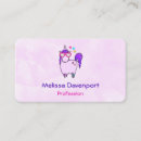 Suche nach rosa einhorn visitenkarten Fantasie