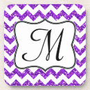 Suche nach zickzackmuster untersetzer Monogramm