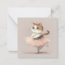 Suche nach ballerina kleine grußkarten Rosa