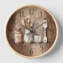 Suche nach rustikale dekoration wanduhren Küche