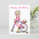 Suche nach rosa fahrrad karten Mädchen