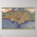 Suche nach chicago map poster Vintag