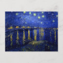 Suche nach van gogh starry night postkarten Blau