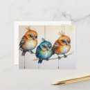 Suche nach vogel postkarten Federn