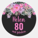 Suche nach 80 geburtstag aufkleber Rosa