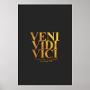 Suche nach veni vidi vici poster Inspirierend