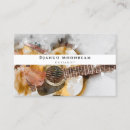 Suche nach gitarrist visitenkarten Lehrer