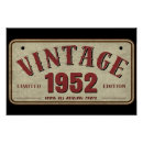 Suche nach 1952 poster Geburtstagsgeschenk