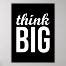 Suche nach think big poster Motivierend