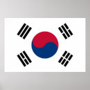Suche nach südkorea flagge poster Blau