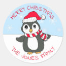 Suche nach weihnachtspinguin aufkleber Niedlich