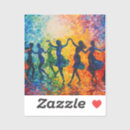 Suche nach tanzen aufkleber Bunt