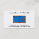 Suche nach billard visitenkarten Bälle