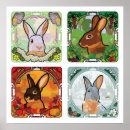 Suche nach vier poster Kaninchen