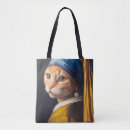 Suche nach vermeer tote bags Katze