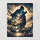 Suche nach wolf postkarten Nacht
