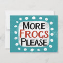 Suche nach frösche karten Froschgeschenke