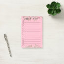 Suche nach pink to do list post it Elegant