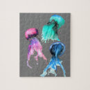 Suche nach quallen puzzle Wasser