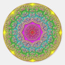 Suche nach regenbogen mandala aufkleber Abstrakt