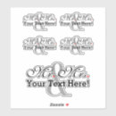 Suche nach mr and mrs aufkleber Personalisiert